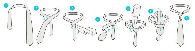 HOW TO TIE A TIE ON YOUR MAN--FOUR IN HAND | High Quality Mens ...